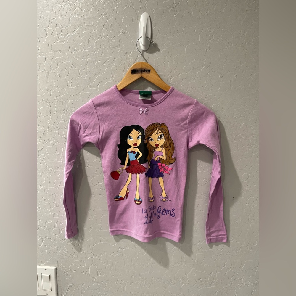 Vintage Lil Bratz Dolls “Lil‎ Gems” L/S Shirt Size 10